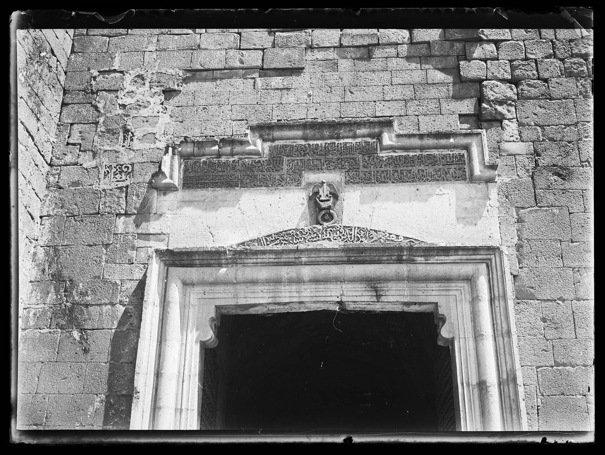 Détail du linteau de la porte d'Urfa